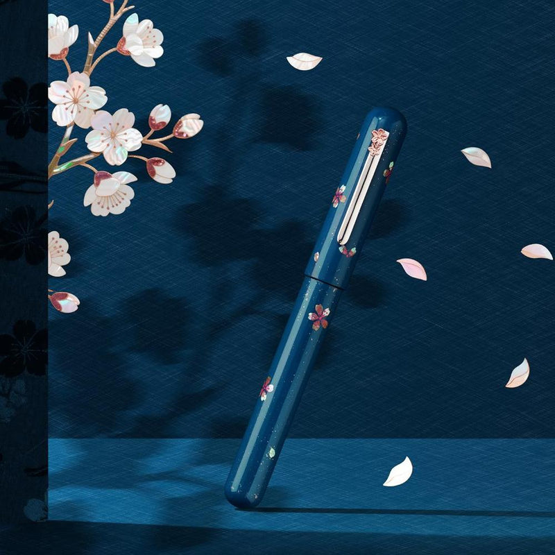 IKKAKU Fountain Pen - Cherry Blossom Urushi