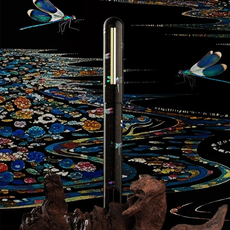 IKKAKU Fountain Pen - Dragonfly Urushi