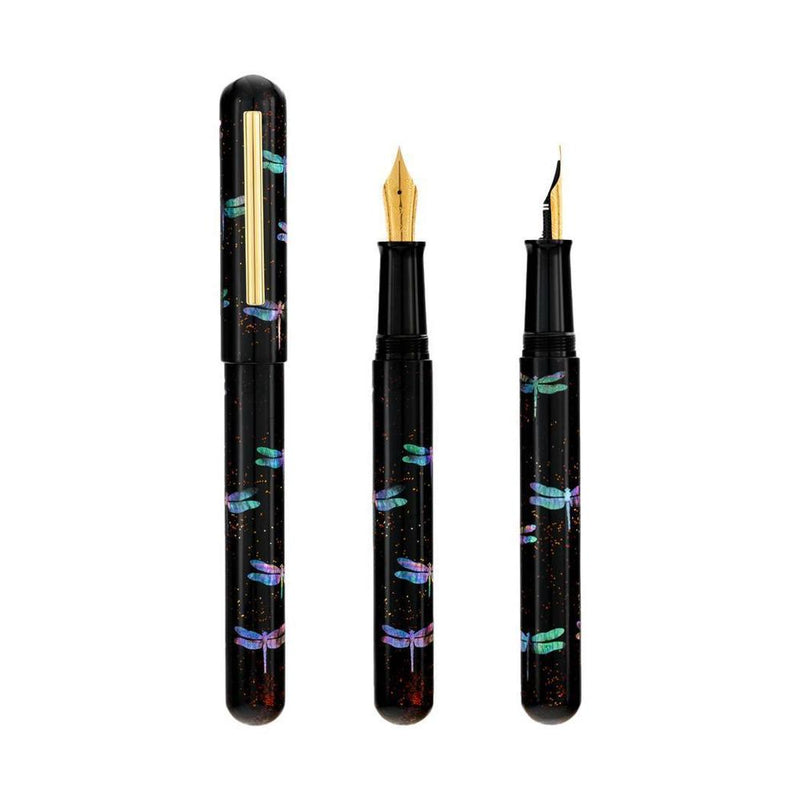 IKKAKU Fountain Pen - Dragonfly Urushi