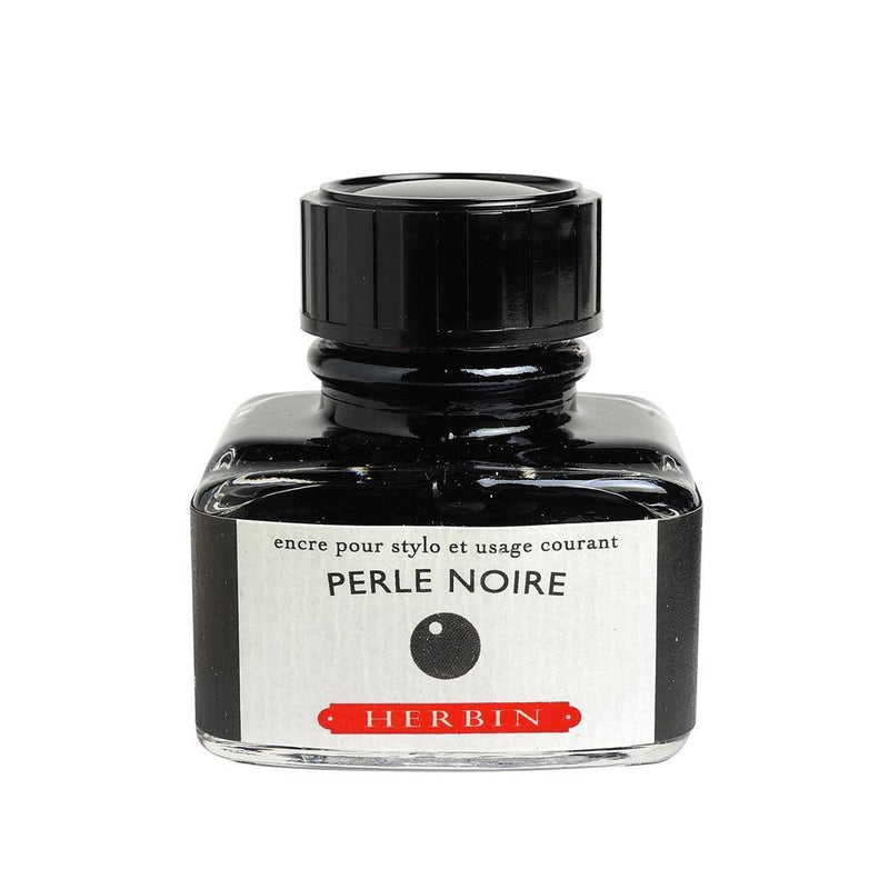 J Herbin Ink Bottle (10ml / 30ml / 100ml) - Perle Noire