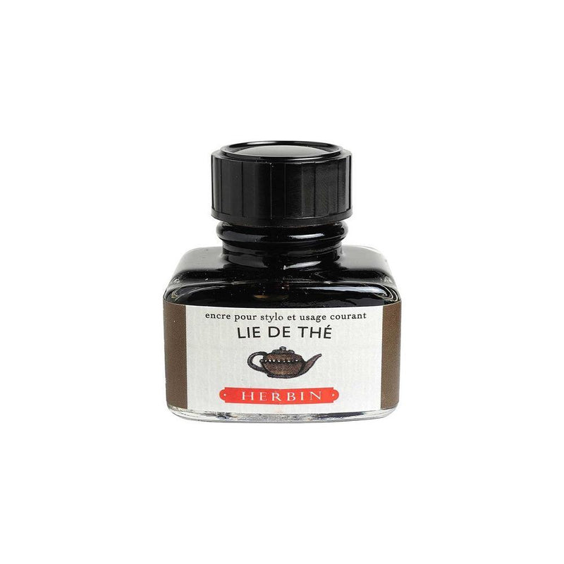 J Herbin Ink Bottle (10ml / 30ml) - Lie de Thé