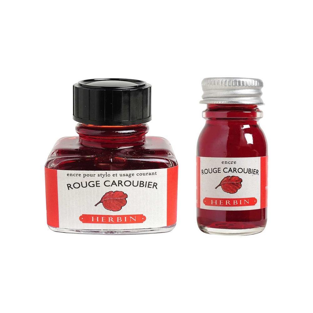 J Herbin Ink Bottle (10ml / 30ml) - Rouge Caroubier | EndlessPens