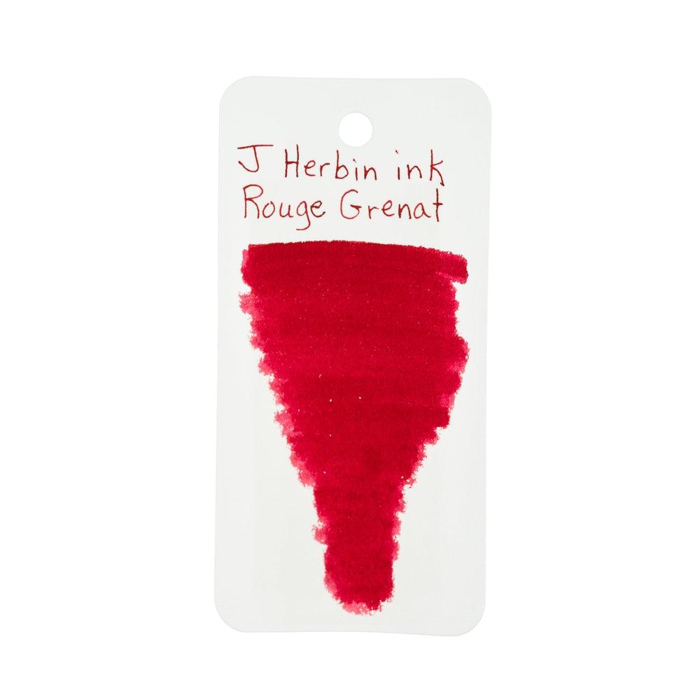 J. Herbin Fountain Pen Ink Bottled 10 ml Rouge Grenat - Wet Paint Artists'  Materials and Framing