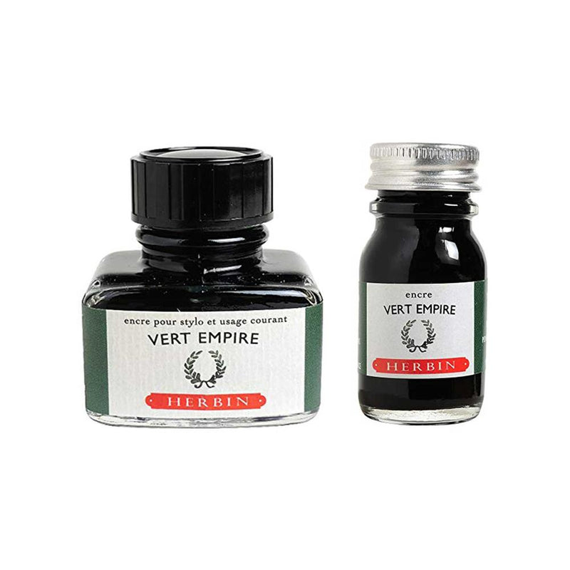 J Herbin Ink Bottle (10ml / 30ml) - Vert Empire