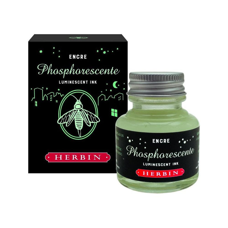 J Herbin Ink Bottle (30ml) - Phosphorescent Ink (Phosphorescente)
