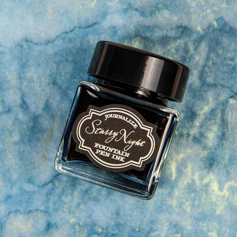 JOURNALIZE Starry Night Ink Bottle (30ml) - Dark Matter | EndlessPens