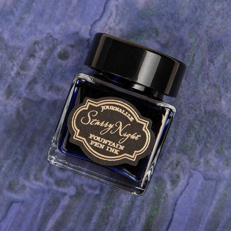 JOURNALIZE Starry Night Ink Bottle (30ml) - Deepspace Aurora | EndlessPens
