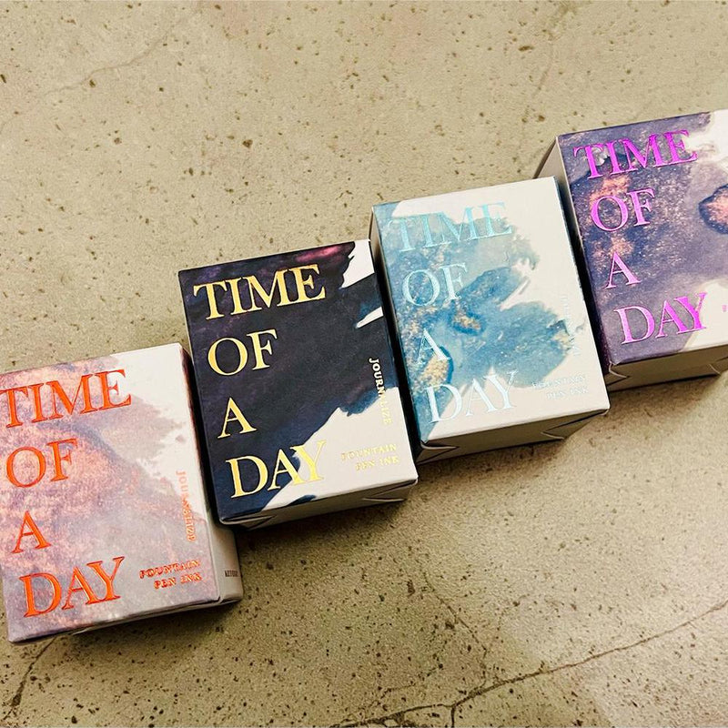 JOURNALIZE  Time of a Day Ink Bottle (30ml) - Four Boxes Of Inks | EndlessPens