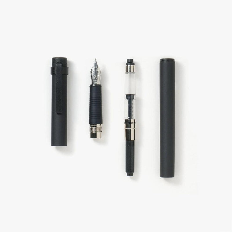 Kakimori Aluminium Fountain Pen - Disassembled