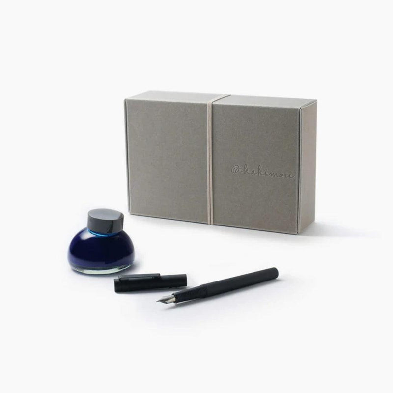 Kakimori Journey Gift Set - Box, Ink Bottle, and Fountain Pen