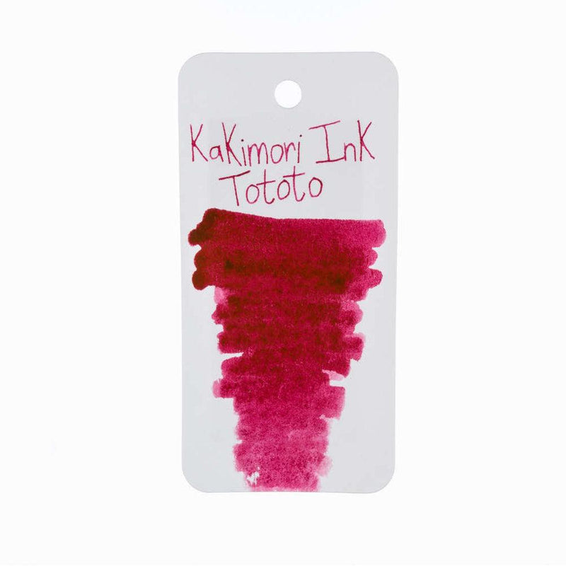 Kakimori Pigment Ink (Aluminum Cap) Ink Bottle - 35 ml - Tototo - Sample Color