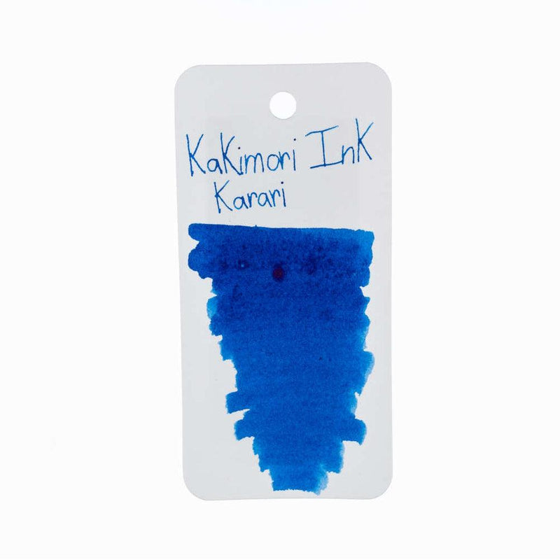 Kakimori Pigment Ink (Aluminum Cap) Ink Bottle - 35 ml - Karari - Sample Color