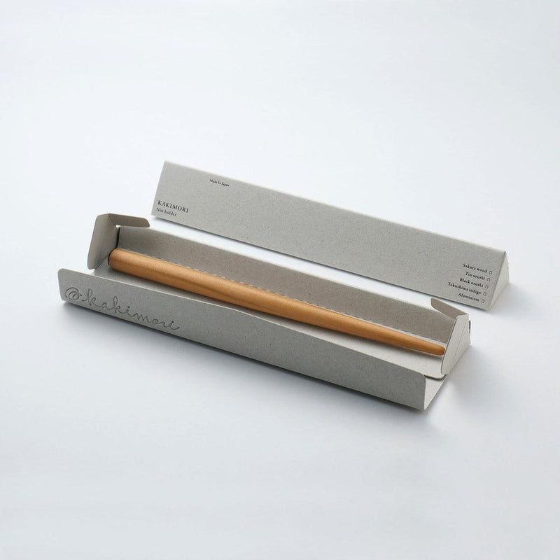 Kakimori Nib Holder - Sakura Wood In Box