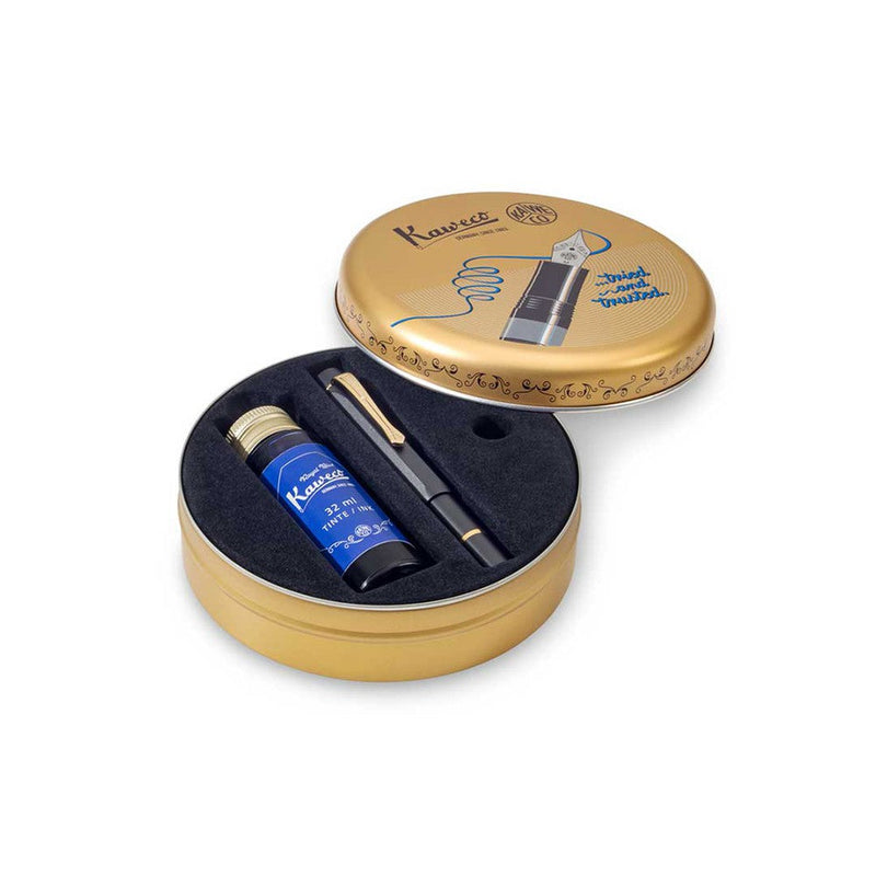 Kaweco Sport Piston Fill Starter Gift Set - Case For Ink Bottle and Fountain Pen