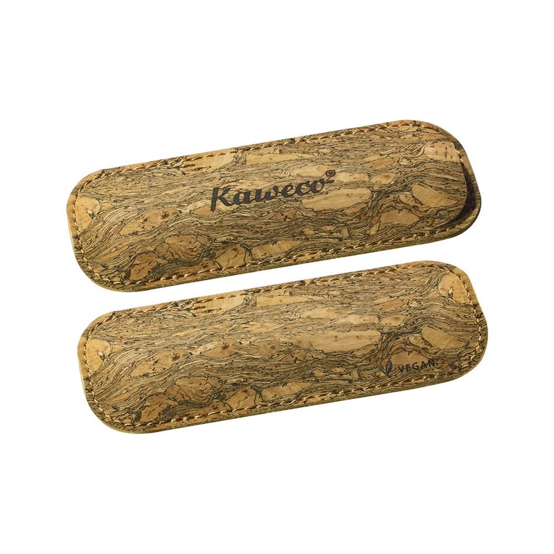 Kaweco Pen Case (2 Slots) - Eco Pouch - Cork Leather - Sport