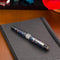 Kilk Fountain Pen - Celestial Blue & Black (14K Gold) - Special Edition (2024)