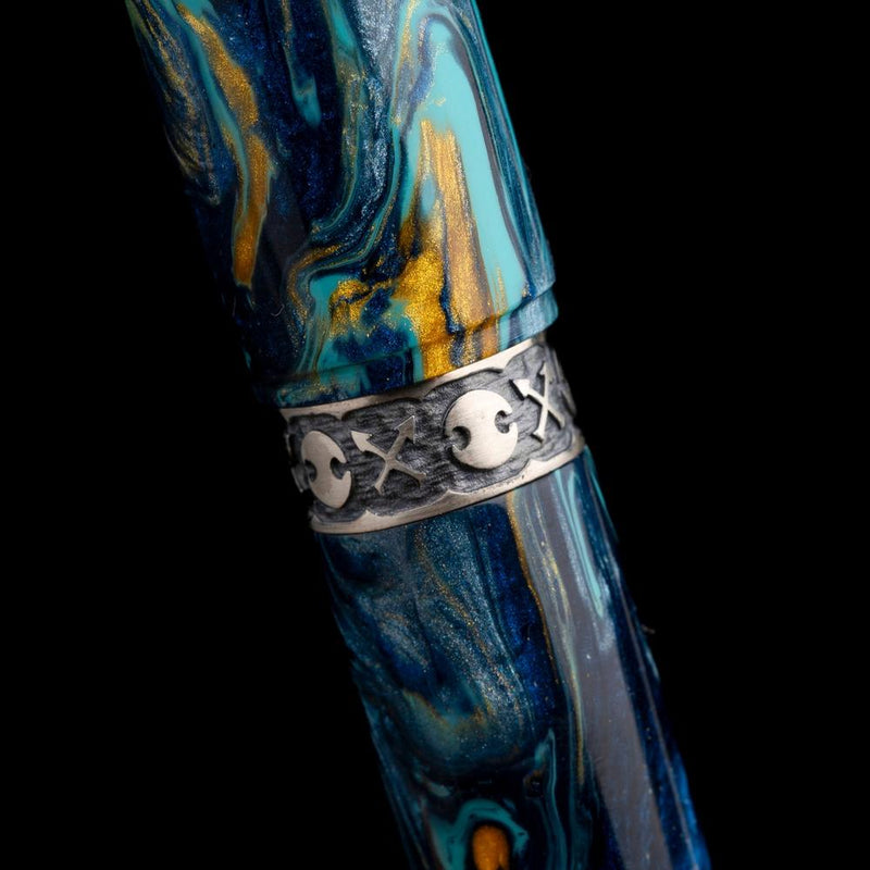 Kilk × @pensandturquoisebrown Orion Fountain Pen | EndlessPens