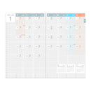 Kokuyo Jibun-Techo Diary A5 Yellow - Bundle 7 - Calendar