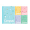 Kokuyo Campus Le Snack Motif 5 Designs Notebook (5-Pack) - All Color Variations