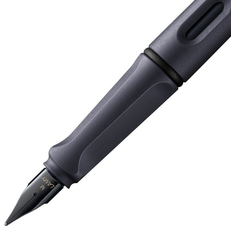 LAMY Fountain Pen - Safari Dark - Steel Black - Special Edition (2024)