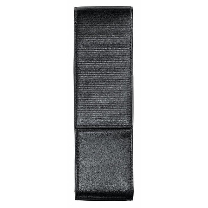 Lamy Premium Black Leather Case (2 Pen Case) - EndlessPens