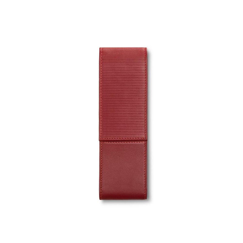Lamy Premium Red Leather Case (2- Pen Case) - EndlessPens
