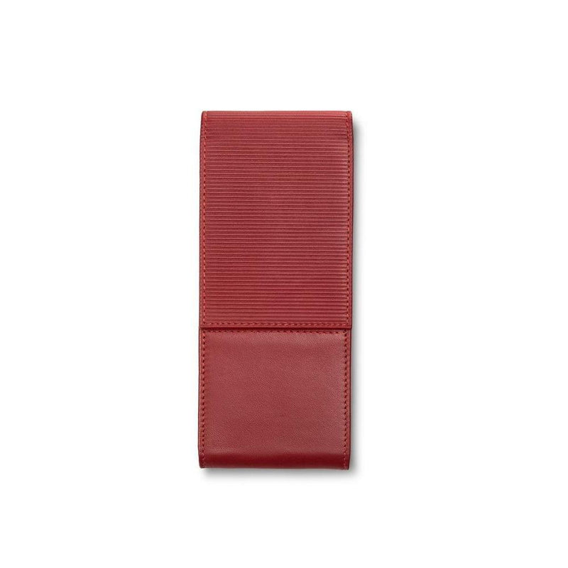 Lamy Premium Red Leather Case (3- Pen Case) - EndlessPens