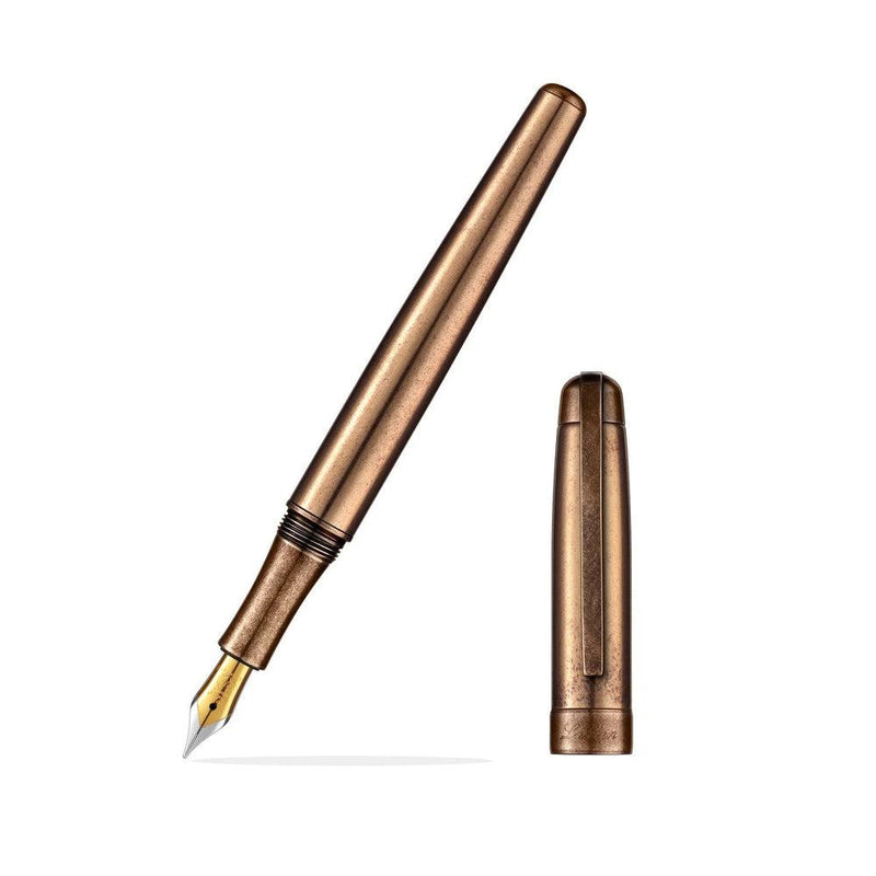 Laban Antique Fountain Pen - Rose Gold (Cap and Nib)