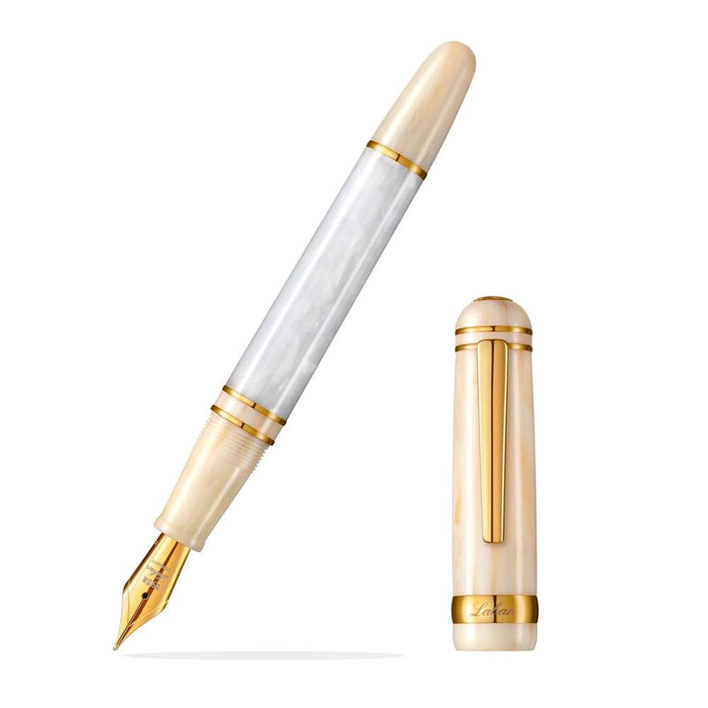 Laban Snow Fountain Pen - Without Cover