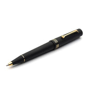 Leonardo Momento Zero Black Matte Ballpoint Pen - Gold