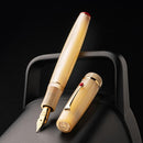 Leonardo Fountain Pen - Cavalluccio Rosso - Panta Rei - Numbered Edition (14K Gold)