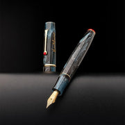 Leonardo Fountain Pen - Cavalluccio Rosso - Panta Rei - Numbered Edition (14K Gold)
