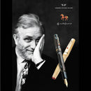 Leonardo Fountain Pen - Cavalluccio Rosso - Panta Rei - Numbered Edition (14K Gold)