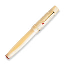 Leonardo Fountain Pen - Cavalluccio Rosso - Panta Rei - Numbered Edition (Stainless Steel)