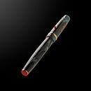 Leonardo Fountain Pen - Cavalluccio Rosso - Panta Rei - Numbered Edition (Stainless Steel)