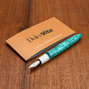 Leonardo Fountain Pen - DolceVita Furore - White Emerald (Smeralda)