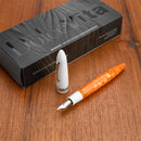 Leonardo Fountain Pen - DolceVita Furore - White Orange (Terra degli Aranci)