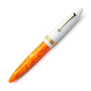 Leonardo Fountain Pen - DolceVita Furore - White Orange (Terra degli Aranci)