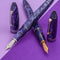 Leonardo Fountain Pen - Furore Grande (14K Gold) - Purple Pens Crossed