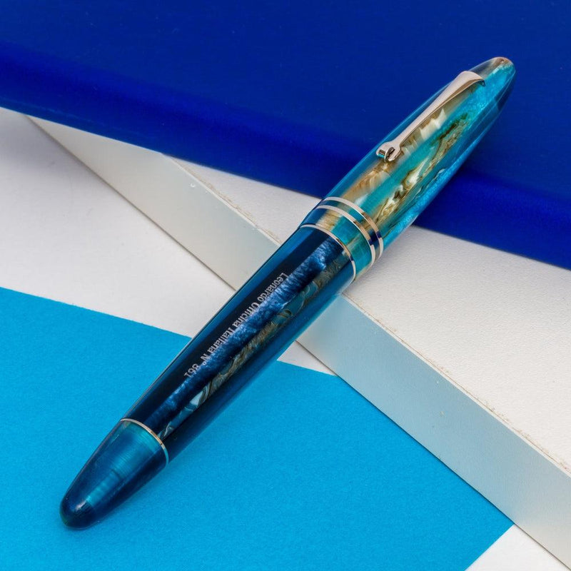 Leonardo Fountain Pen - Furore Grande (Stainless Steel)