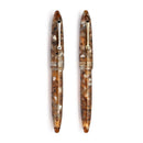 Leonardo Fountain Pen - Furore Redesigned - Acqua Ambrata (Stainless Steel)