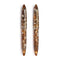Leonardo Fountain Pen - Furore Redesigned - Acqua Ambrata (Stainless Steel)