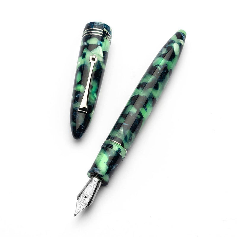 Leonardo Fountain Pen - Furore Redesigned - Fiordo di Furore (14K Gold)