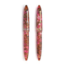 Leonardo Fountain Pen - Furore Redesigned - Lampone Selvatico (Stainless Steel)