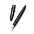 Leonardo Fountain Pen - Furore Redesigned - Notte di Furore (Stainless Steel)