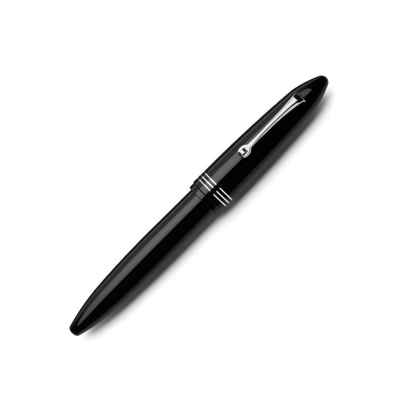 Leonardo Fountain Pen - Furore Redesigned - Notte di Furore (Stainless Steel)