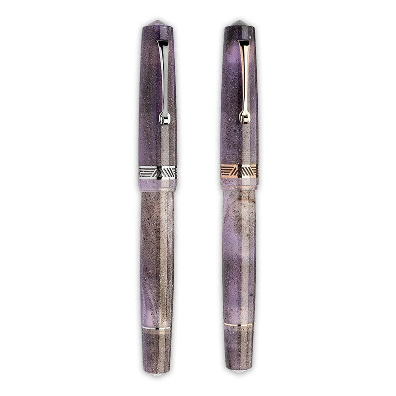 Leonardo Fountain Pen - Momento Magico (14K Gold) - Amethyst