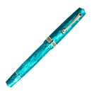 Leonardo Fountain Pen - Momento Magico - Emerald Gold - 14K Gold Nib (2022) | EndlessPens