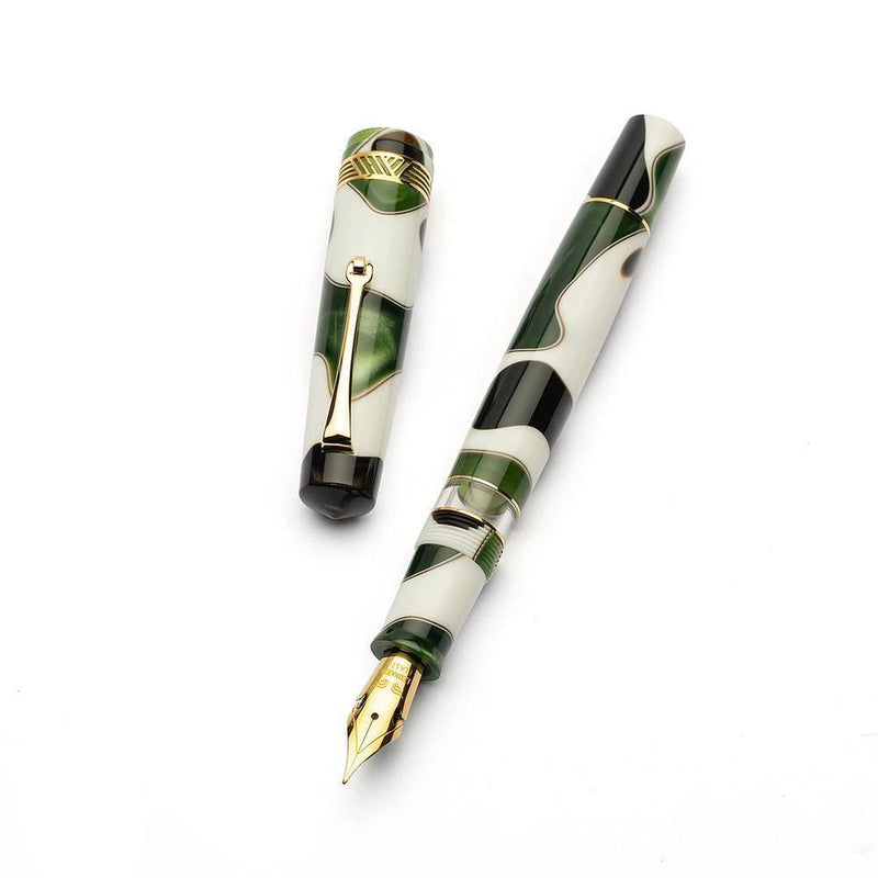 Leonardo Fountain Pen - Momento Magico - Foglia (14K Gold)