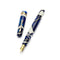 Leonardo Fountain Pen - Momento Magico - Onda blue (Stainless Steel)